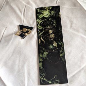 Resurrection Stone Phone Ring & Bellatrix Bookmark